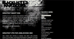 Desktop Screenshot of blacklistedhardcore.com